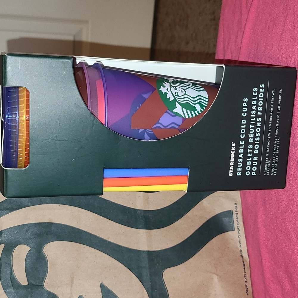 Starbucks cold cups